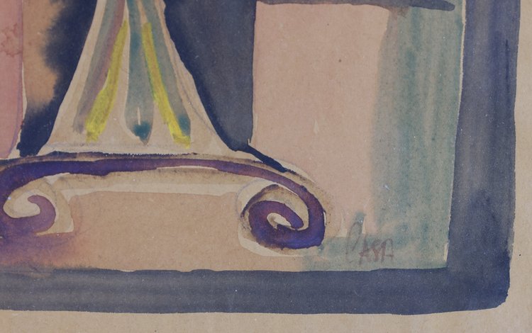 Image for Watercolor, Signed