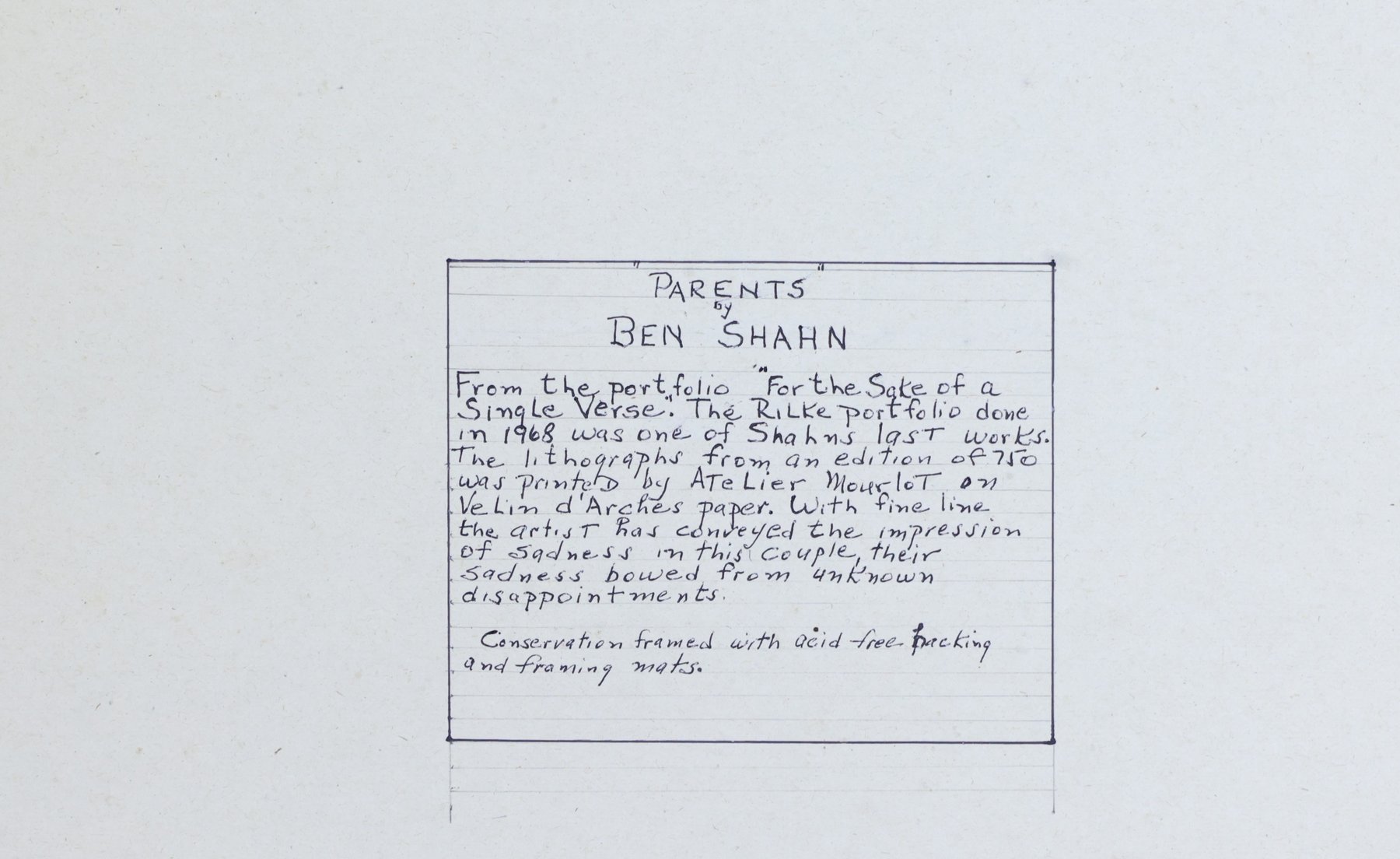 Image for Ben Shahn (1898 - 1969)