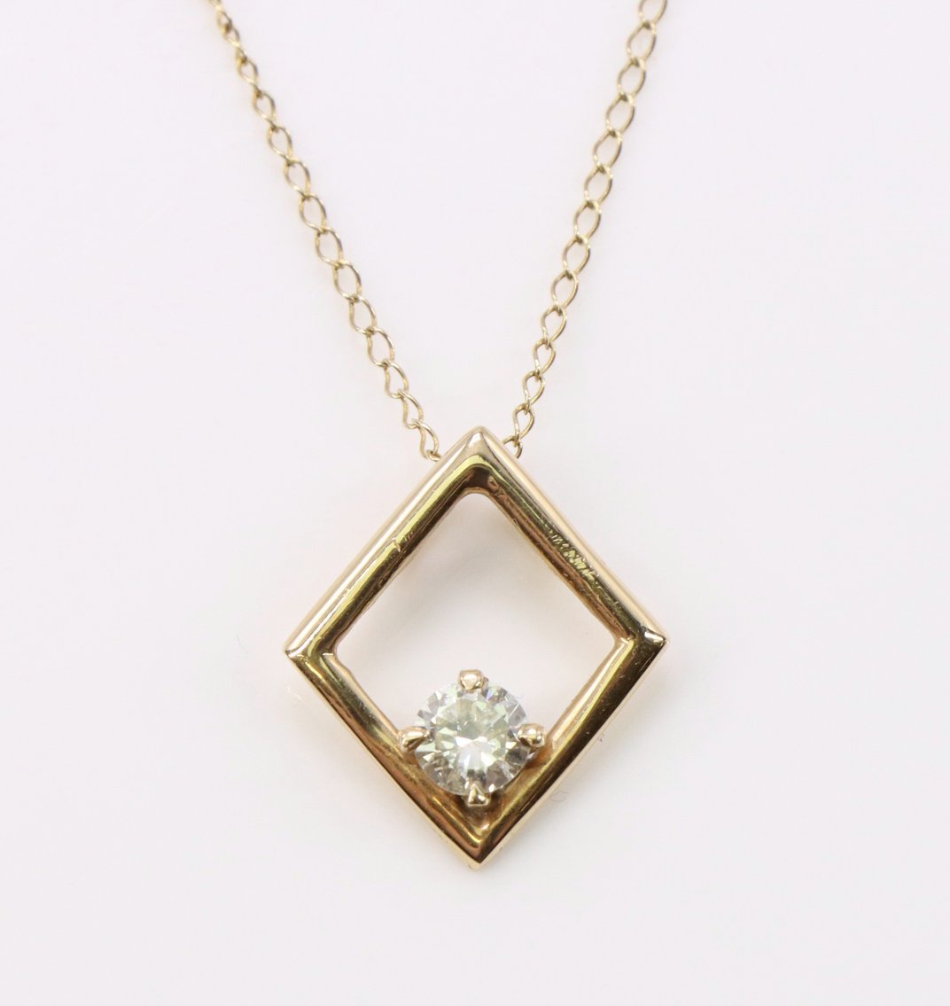 Image for 14k YG Necklace Chain and Pendant