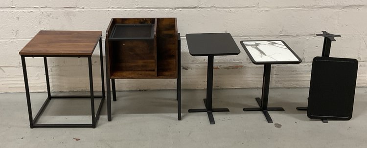 Group of Small Side Tables