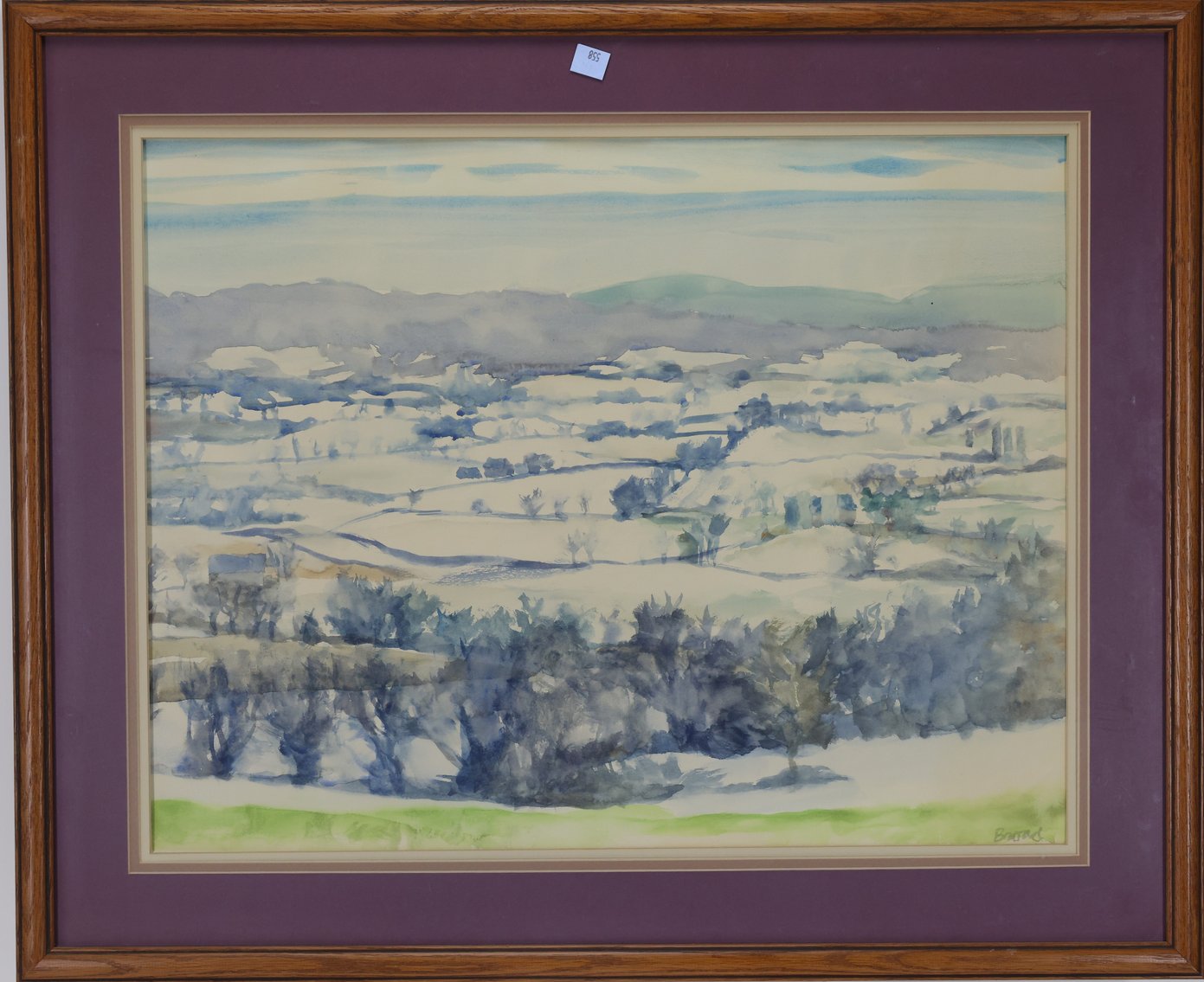 Image for Watercolor, Signed