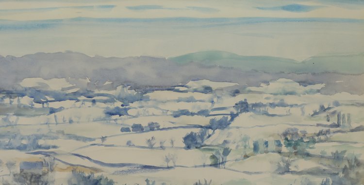 Image for Watercolor, Signed