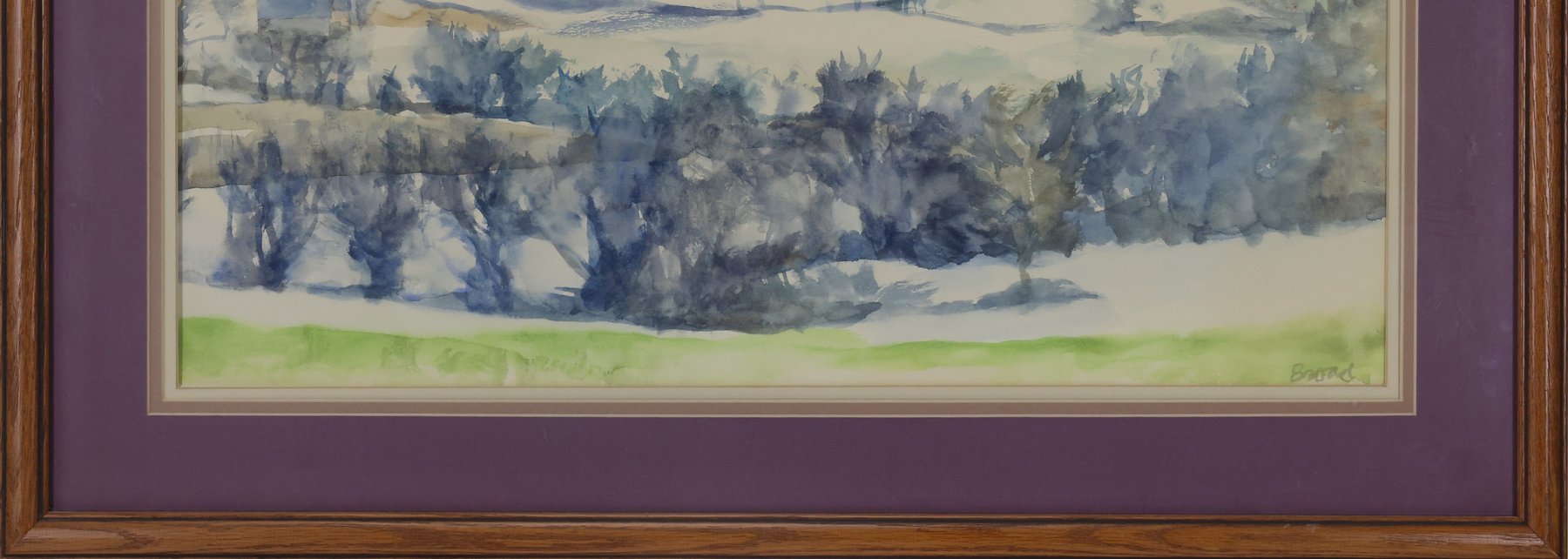 Image for Watercolor, Signed