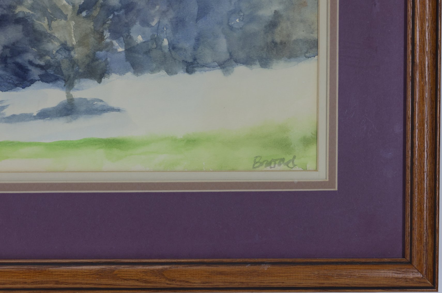 Image for Watercolor, Signed