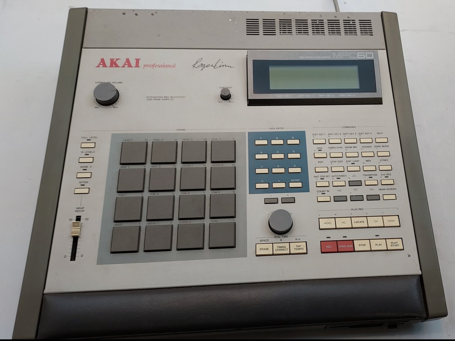 Image for Akai MPC60 Integrated MIDI Sequencer and Drum Sampler
