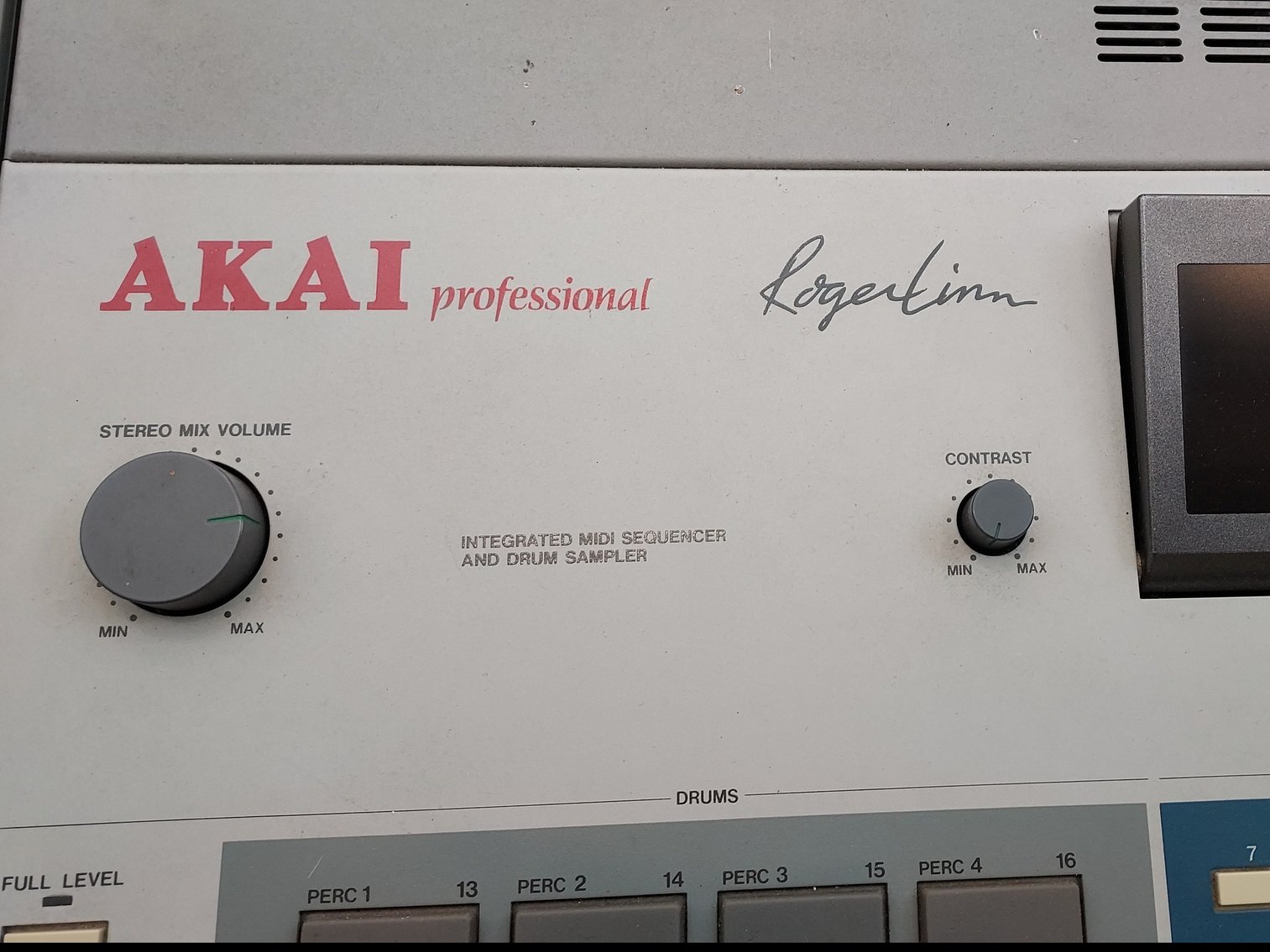 Image for Akai MPC60 Integrated MIDI Sequencer and Drum Sampler