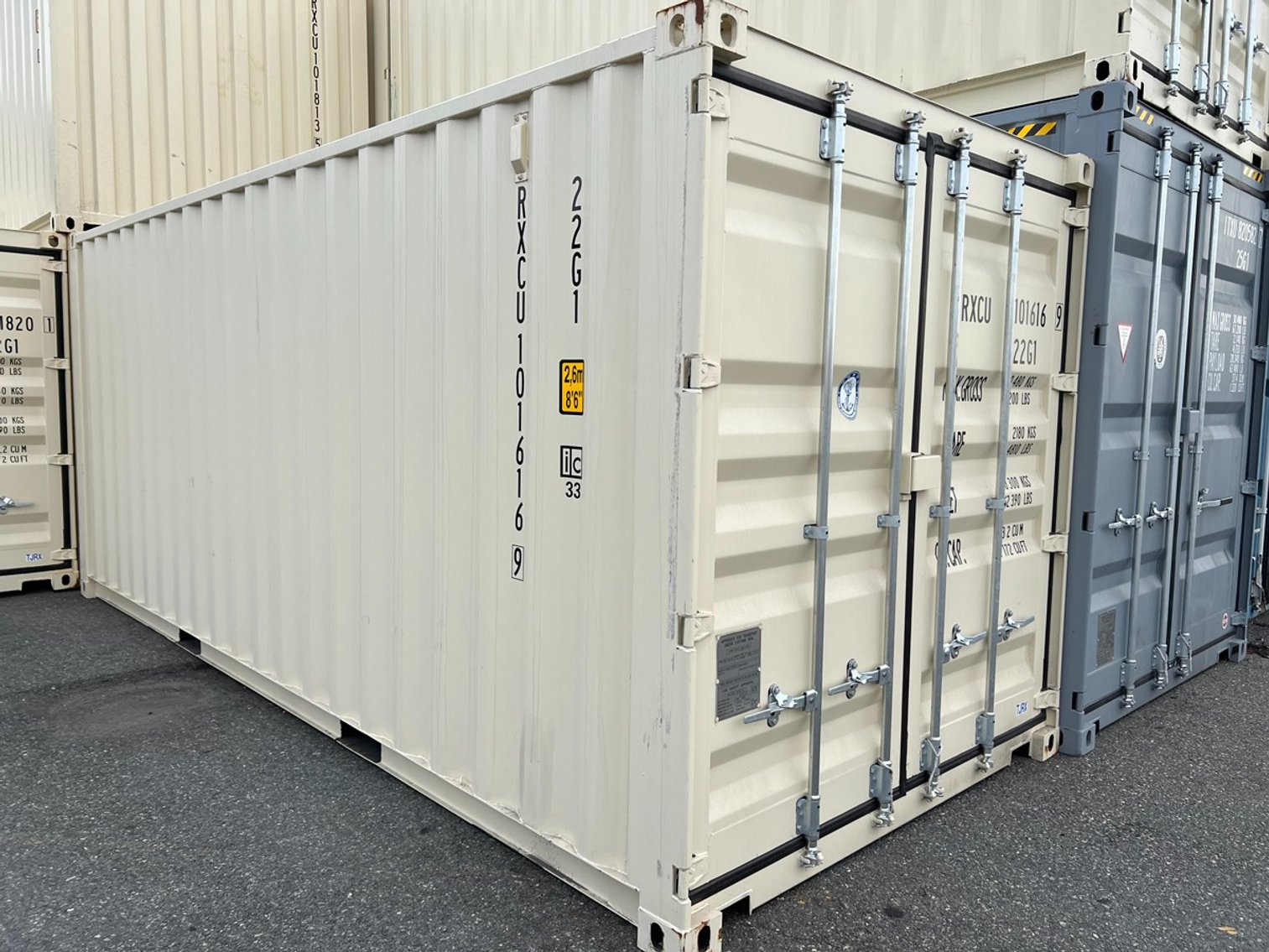 Image for (8) One-Trip 20' Sea Containers