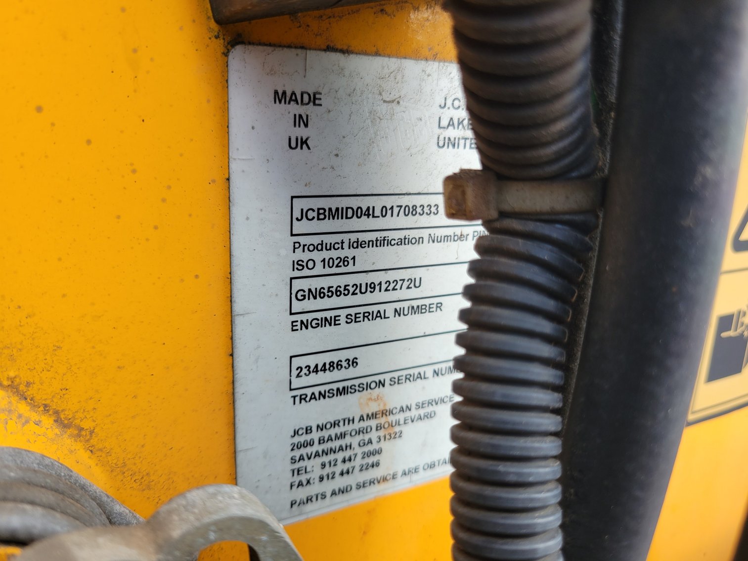 Image for JCB MIDI CX-4 Backhoe Loader