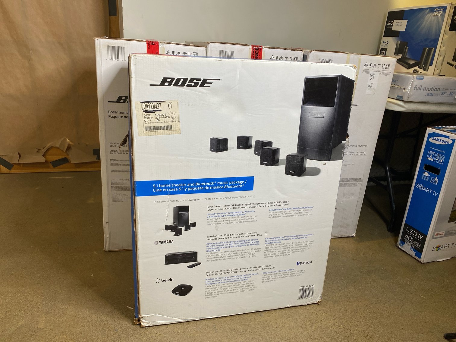 Image for Hudson County Prosecutors Office Seized Consumer Goods