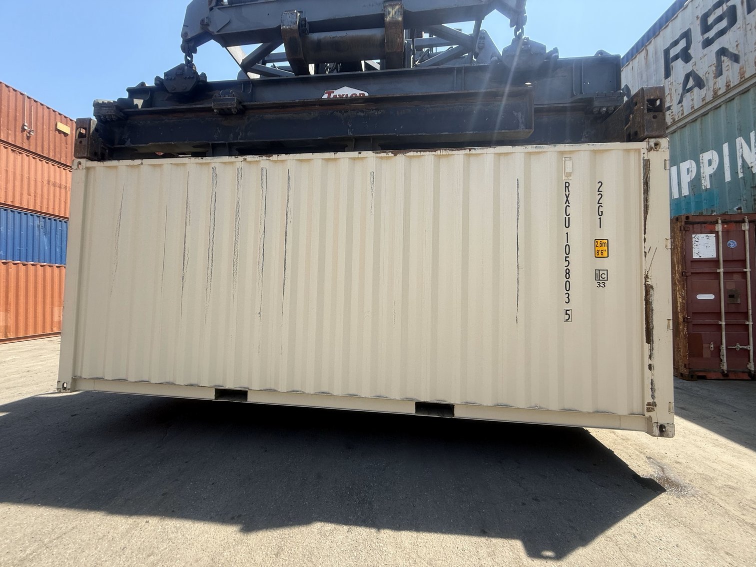 Image for One Trip, 20' Sea Containers