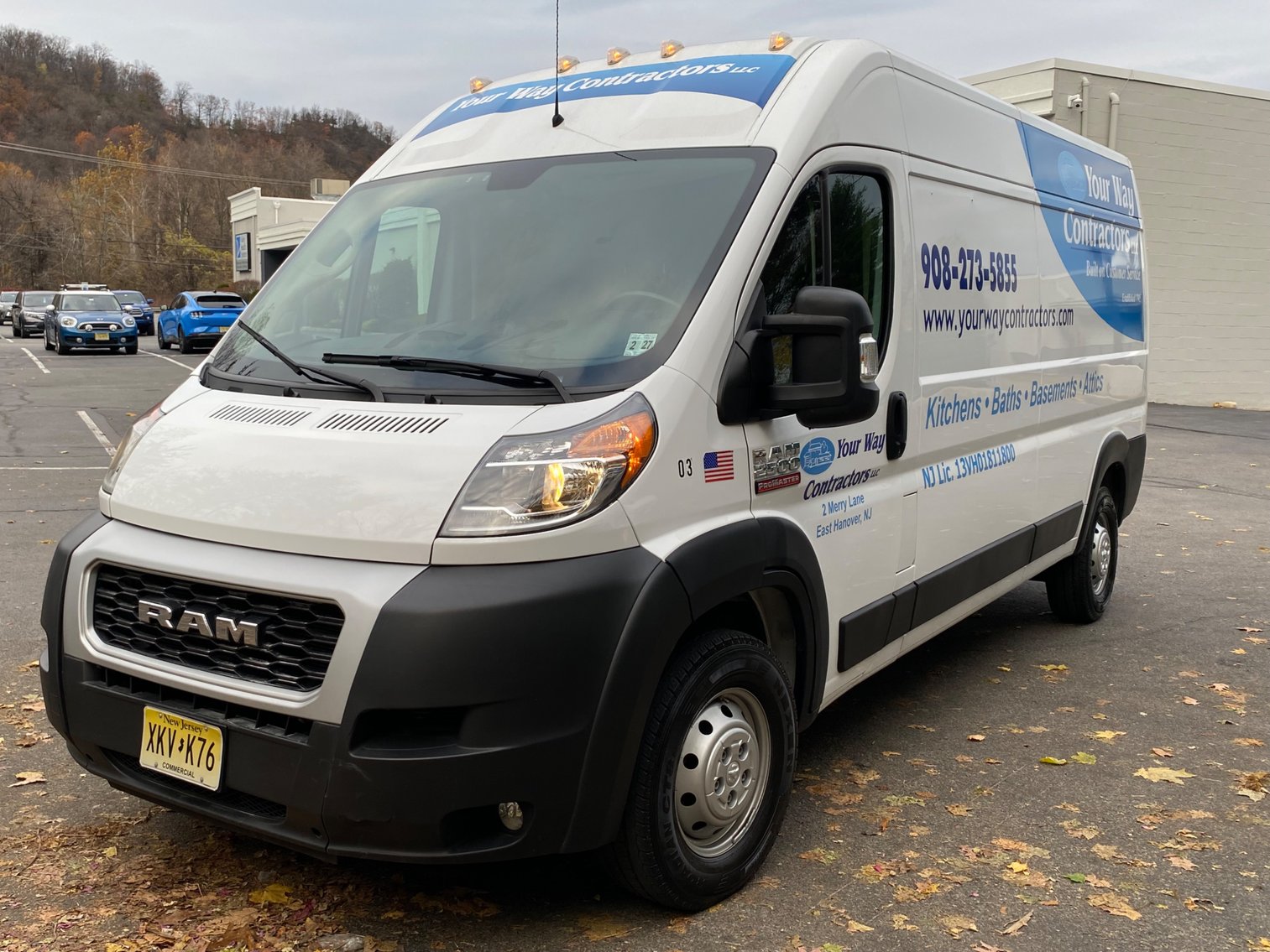 Image for 2023 Ford F250 Pick Up & (2) 2021 RAM ProMaster 2500 Vans