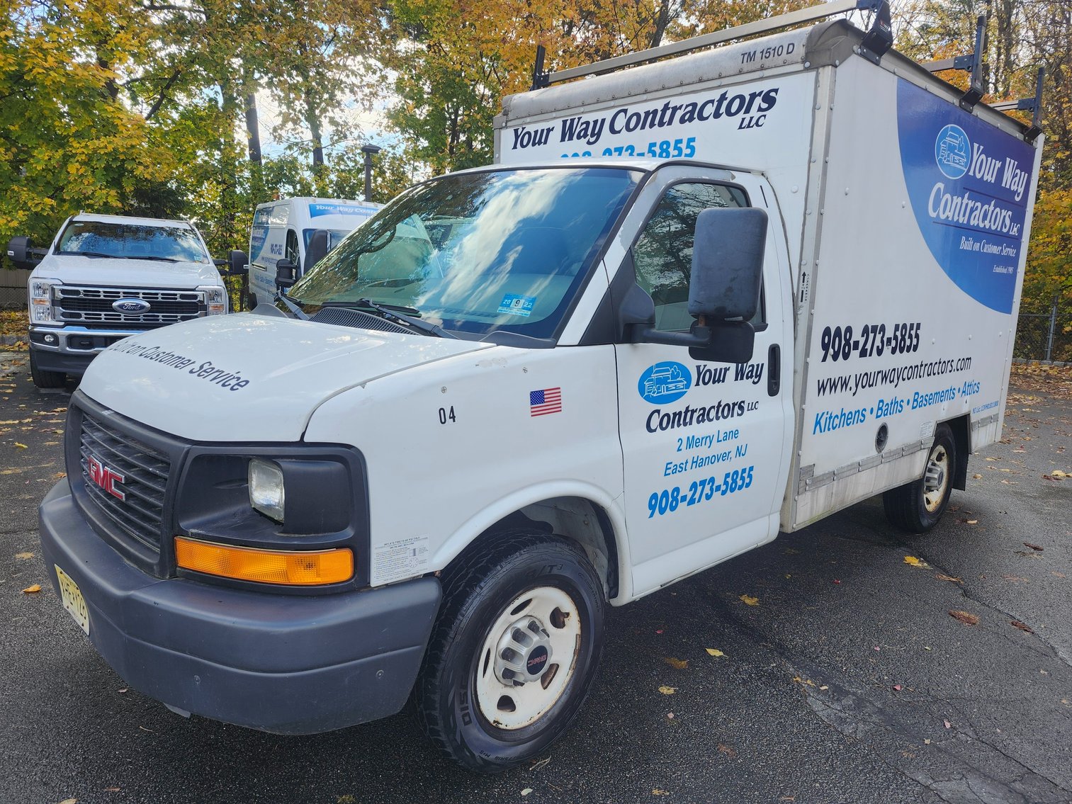 Image for 2023 Ford F250 Pick Up & (2) 2021 RAM ProMaster 2500 Vans