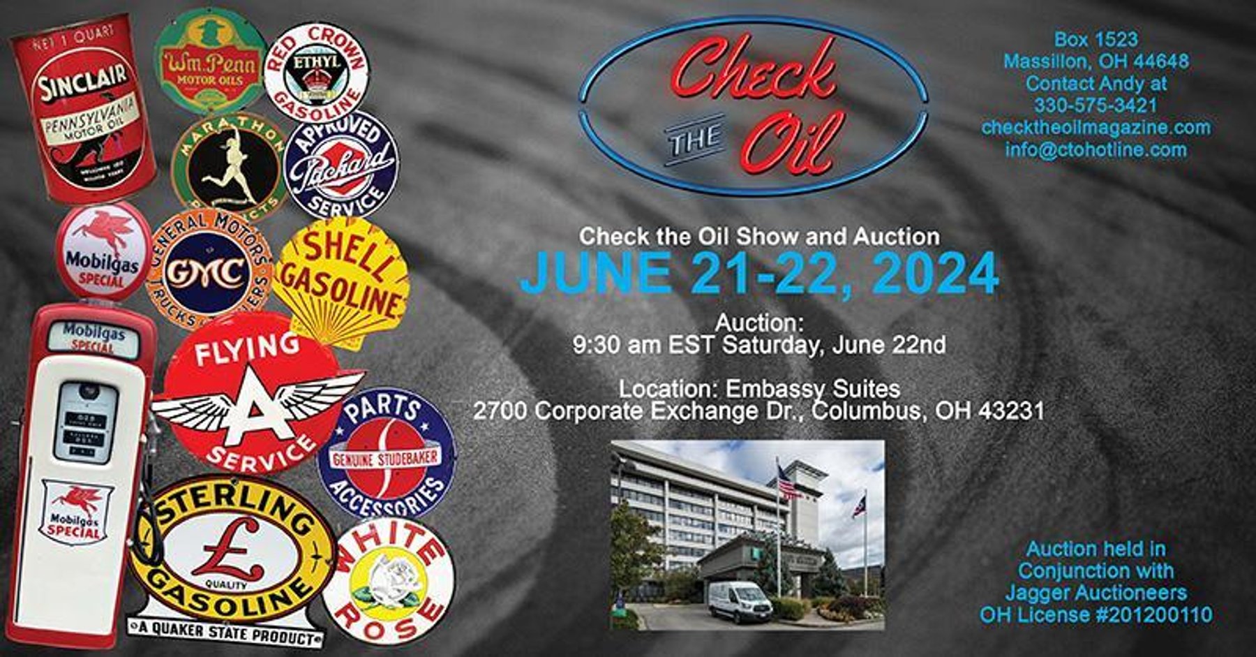 Image for CHECK THE OIL 2024 AUCTION