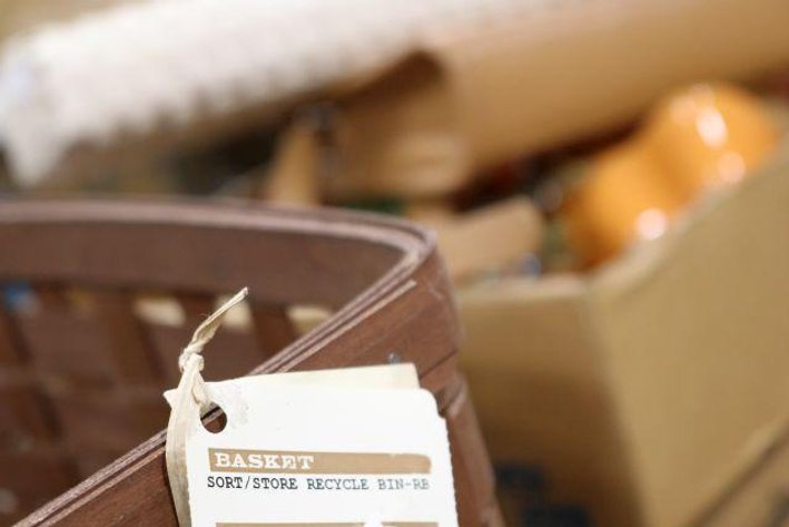 Image for LARGE LONGABERGER BASKET & POTTERY COLLECTION