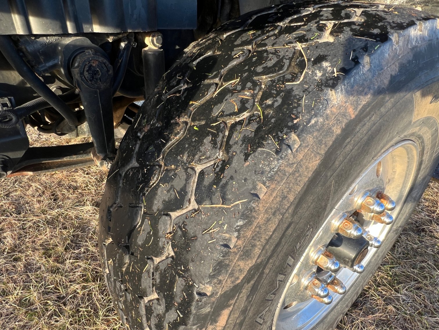 Image for 2012 International WorkStar 7500 Truck with Salford BBI Endurance Spreader Body