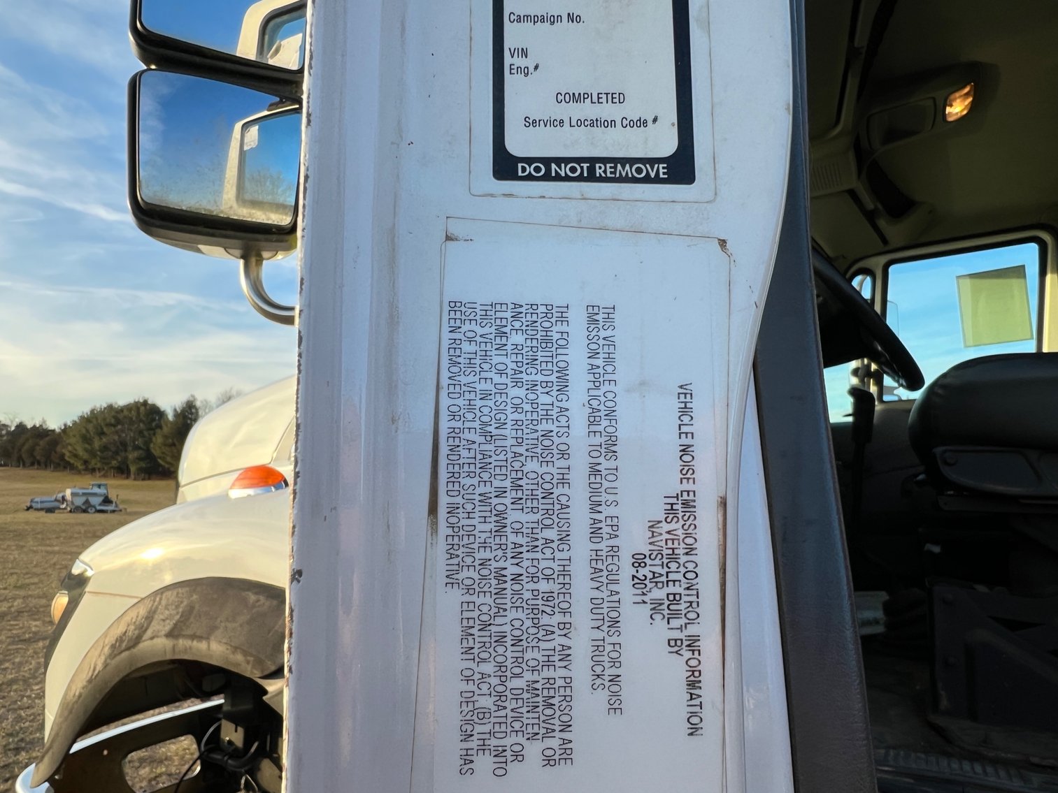 Image for 2012 International WorkStar 7500 Truck with Salford BBI Endurance Spreader Body