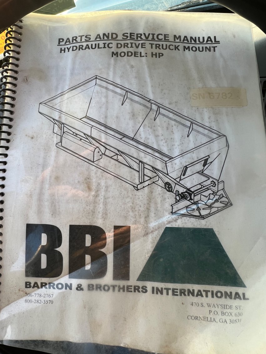 Image for 2012 International WorkStar 7500 Truck with Salford BBI Endurance Spreader Body