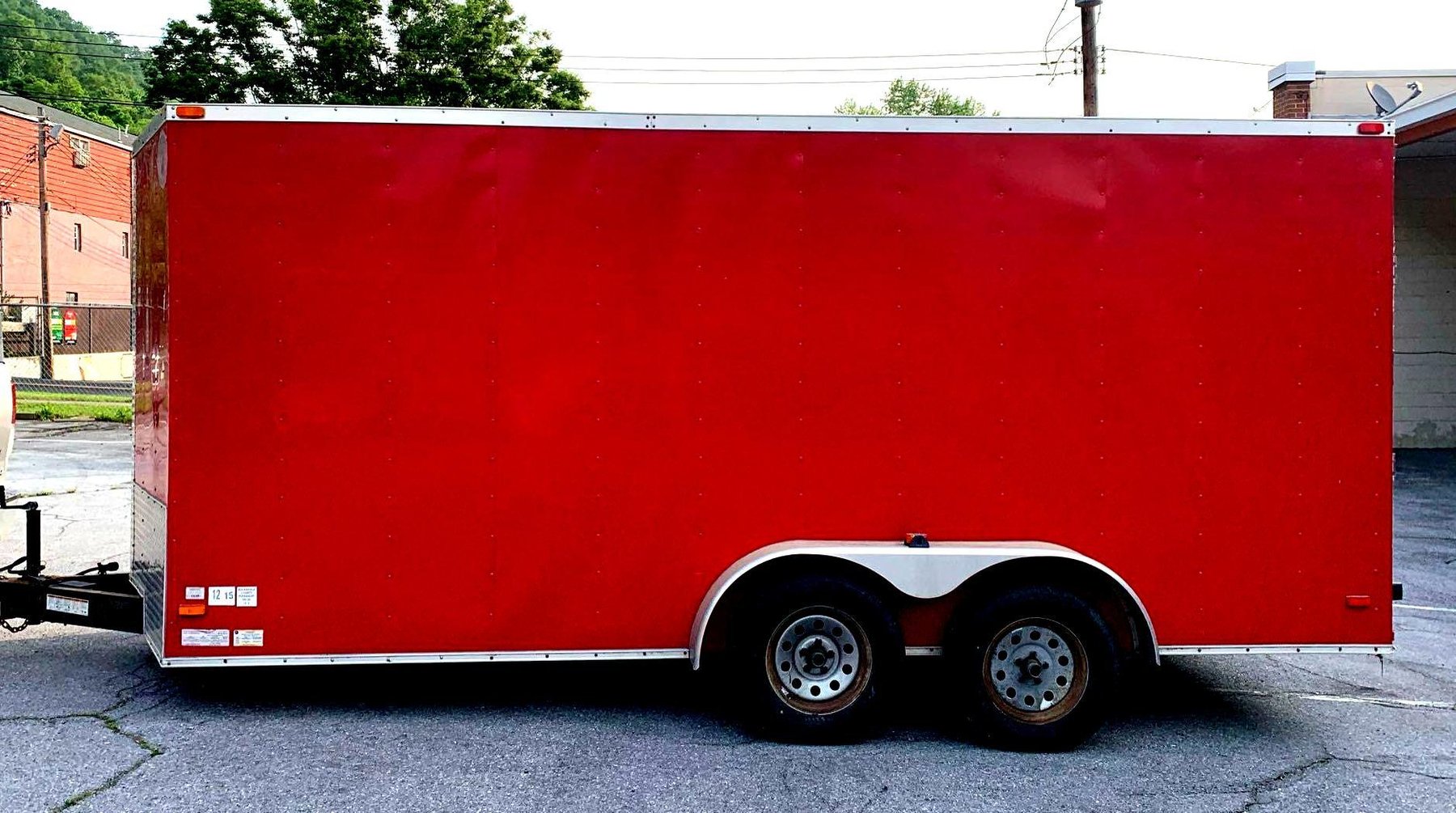 Image for Vehicles and Enclosed Trailer