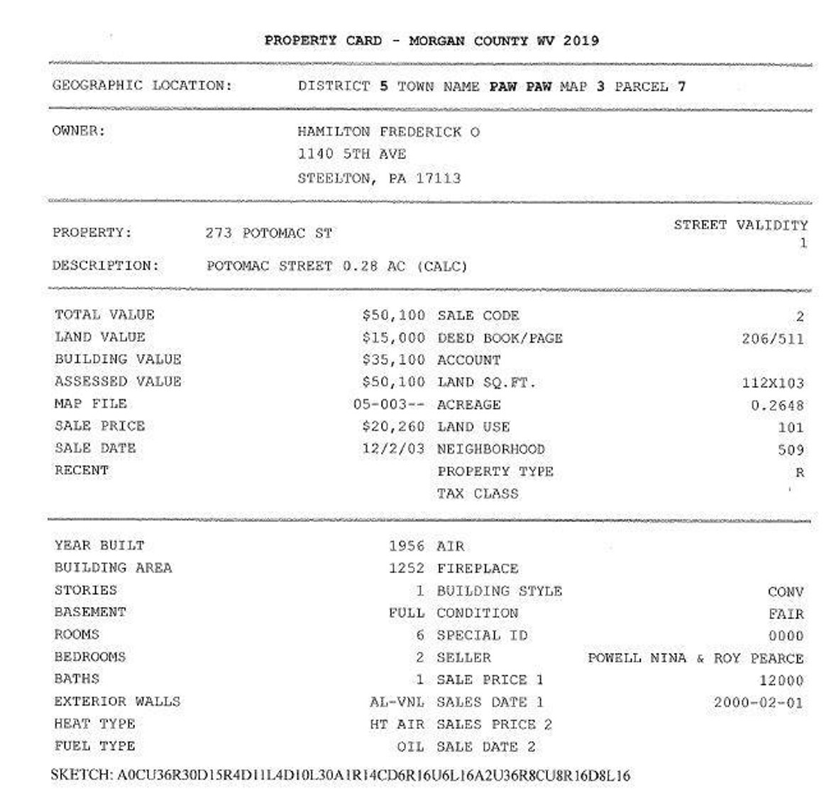 Image for Quaint Home In Paw Paw, WV! Online Only Auction!
