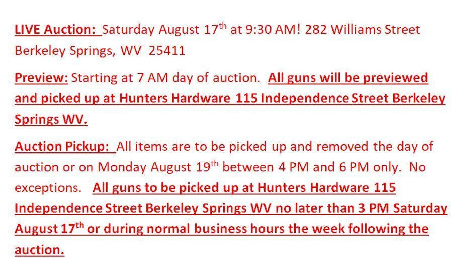 Image for Live Public Auction Featuring The Estate Of Carl Hillsman