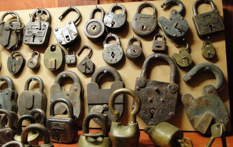 Stunning Collection of 30 Padlocks