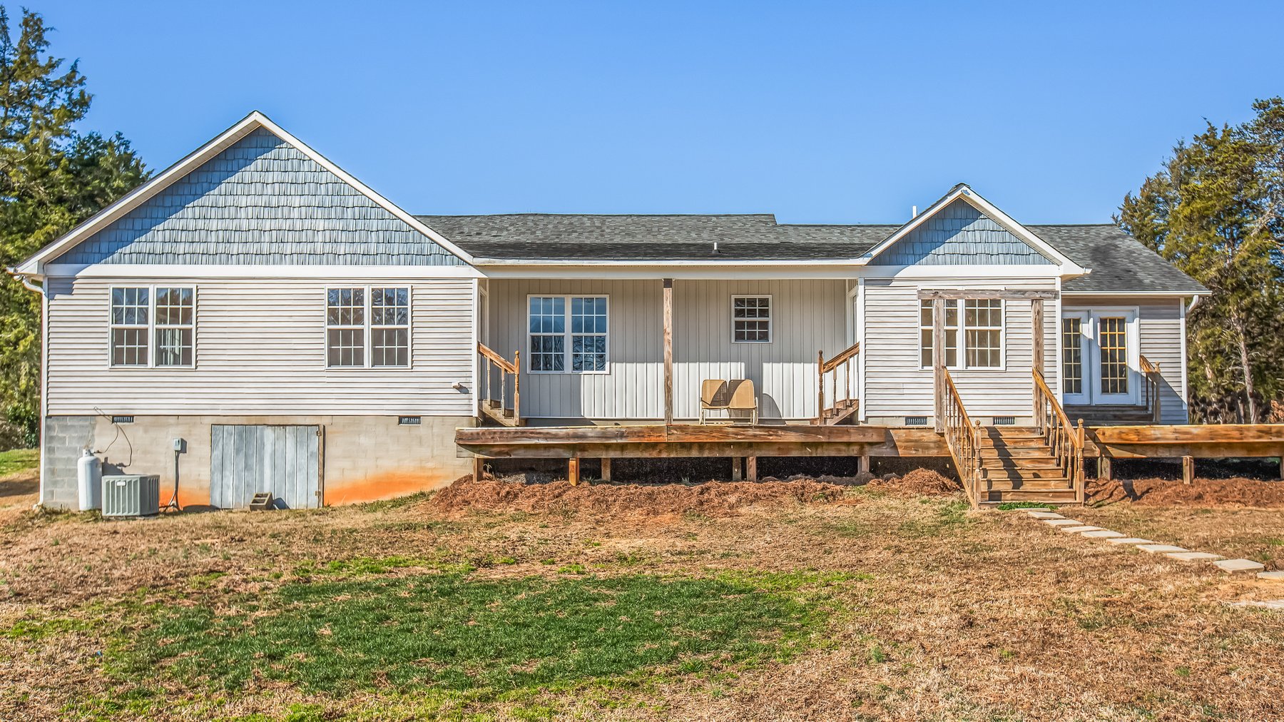 Absolute Auction for Davie County Home on 24 +/- Acres