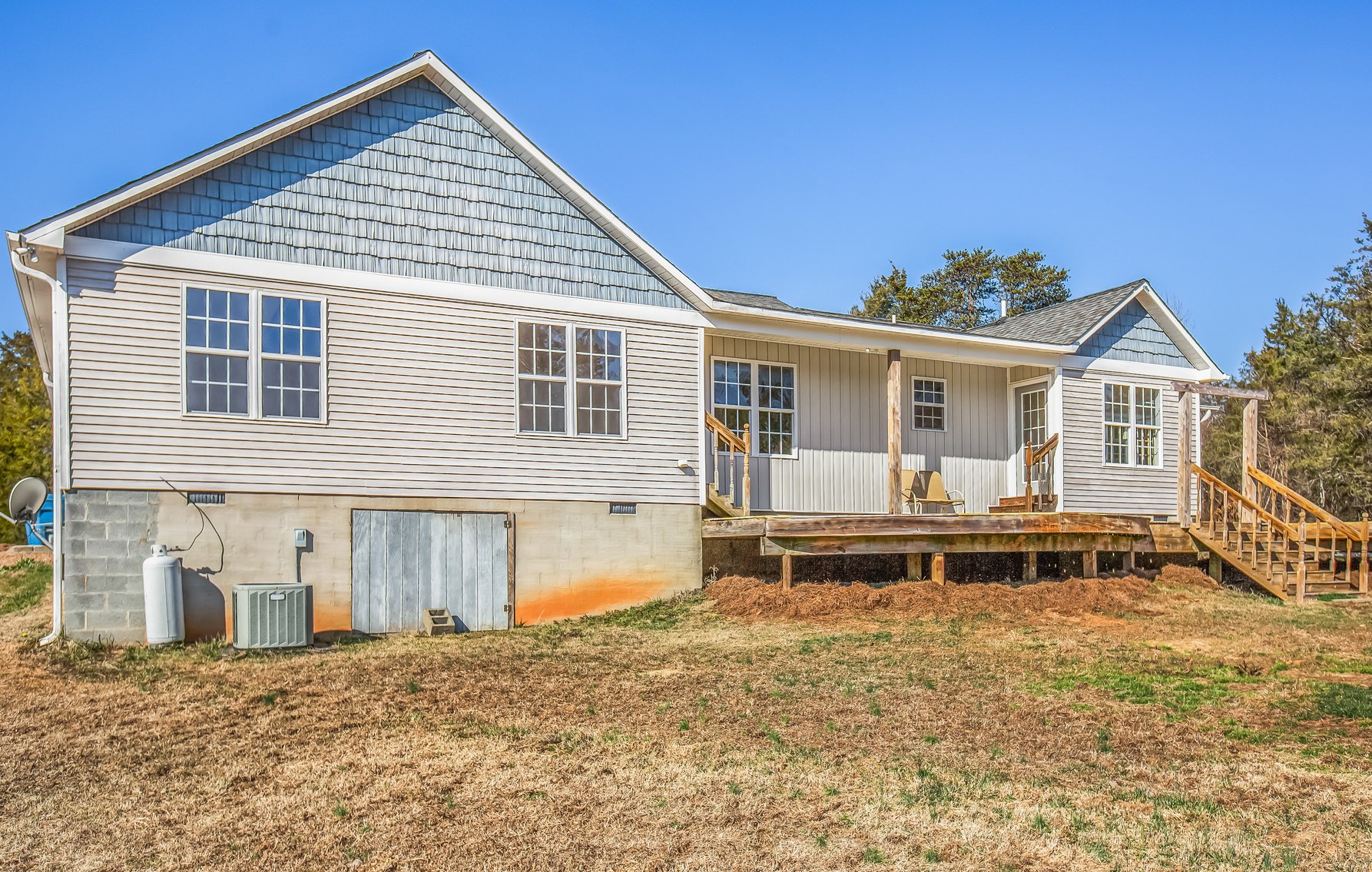 Absolute Auction for Davie County Home on 24 +/- Acres