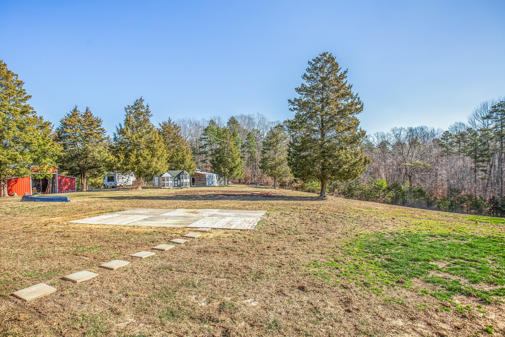 Absolute Auction for Davie County Home on 24 +/- Acres
