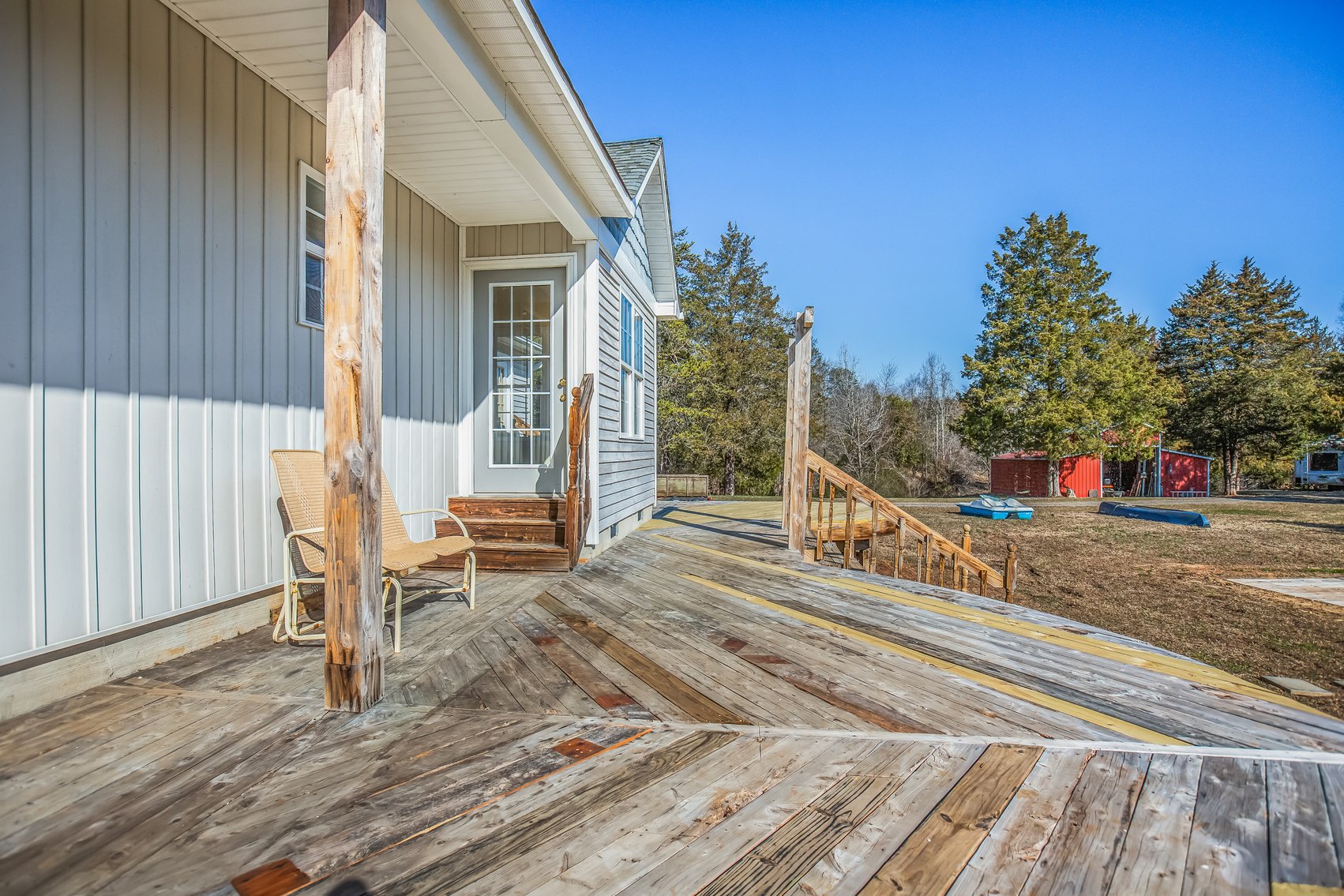 Absolute Auction for Davie County Home on 24 +/- Acres