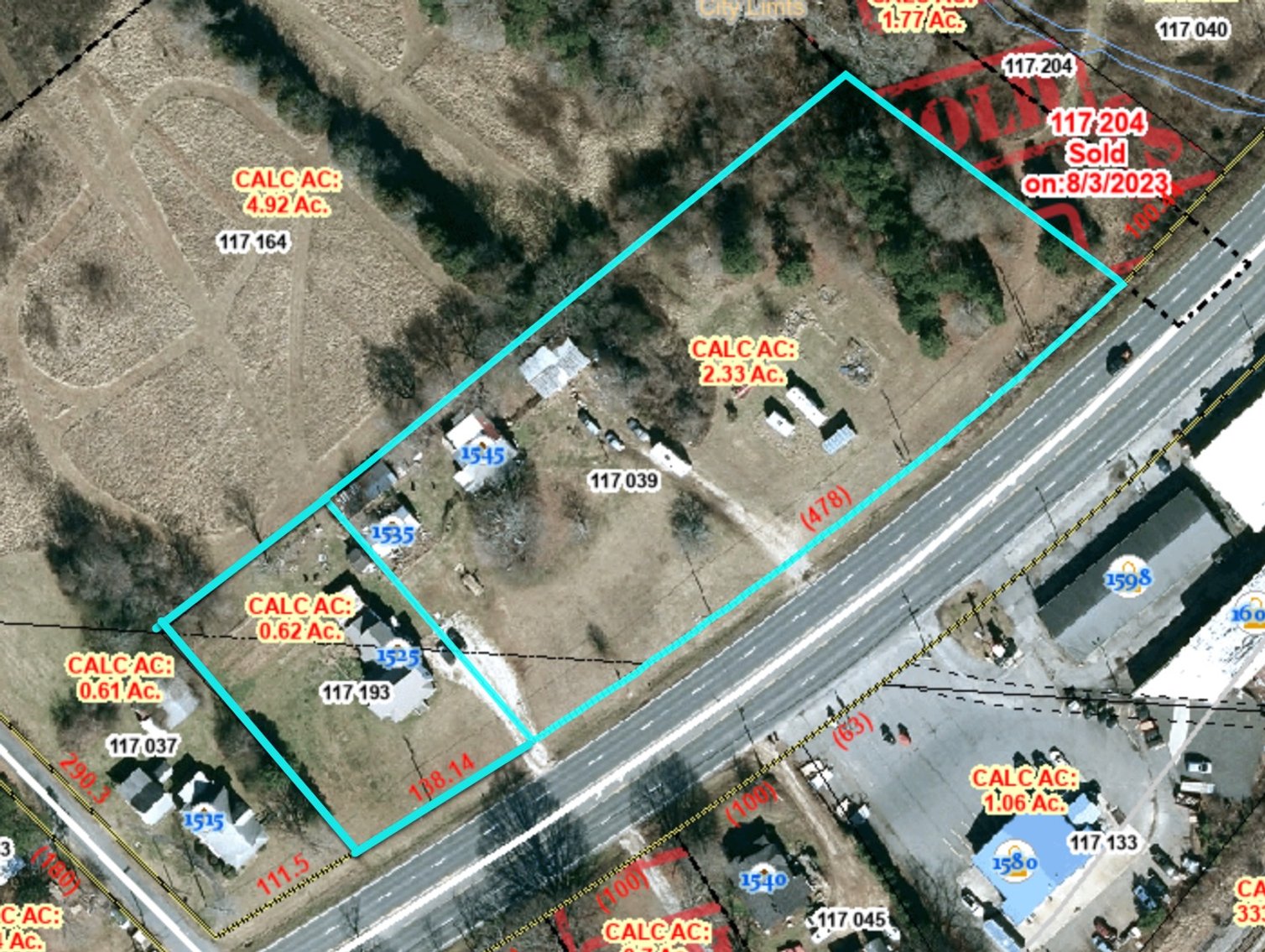 2.95 + - Acres in China Grove