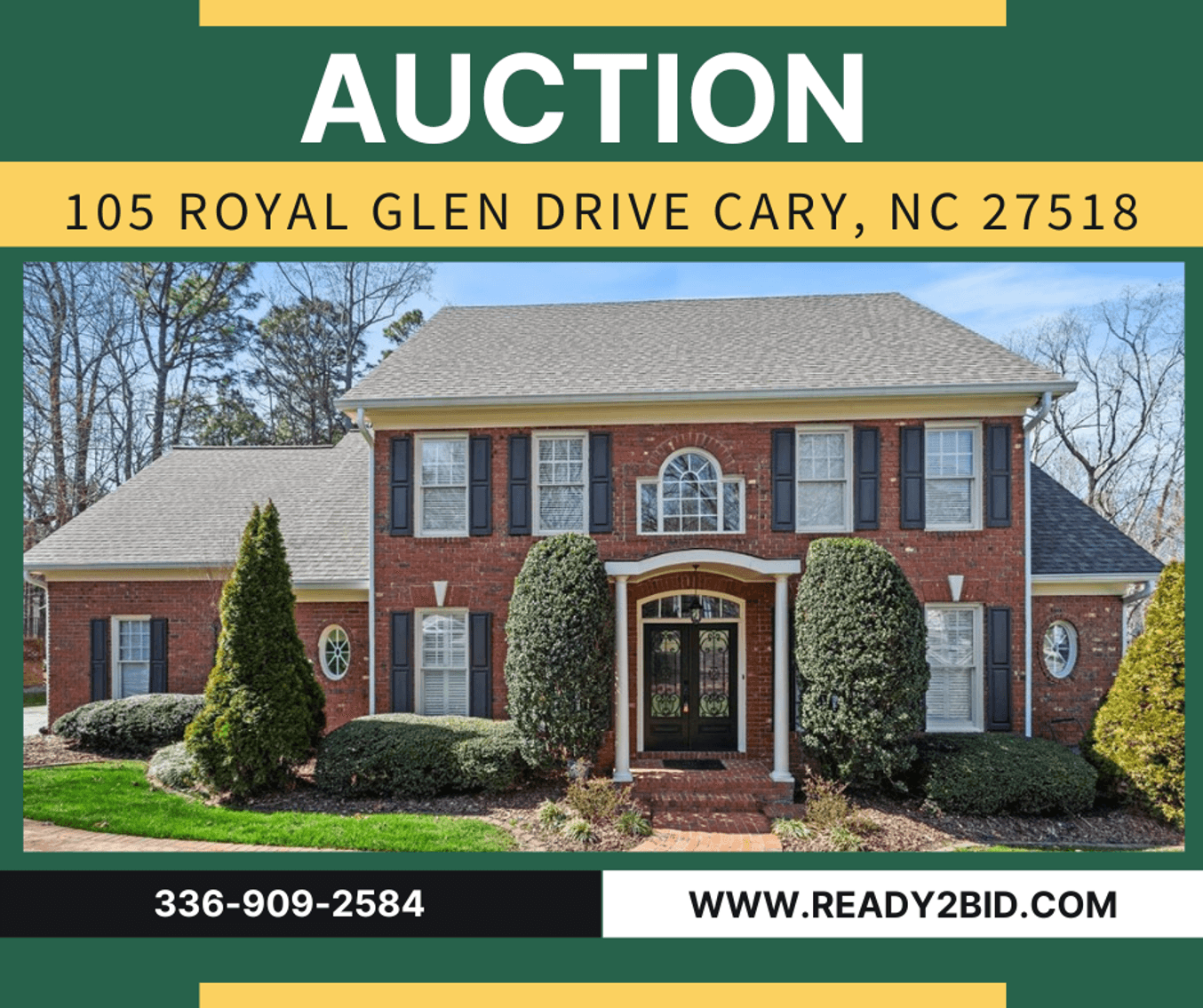 Executive Home in Cary, NC