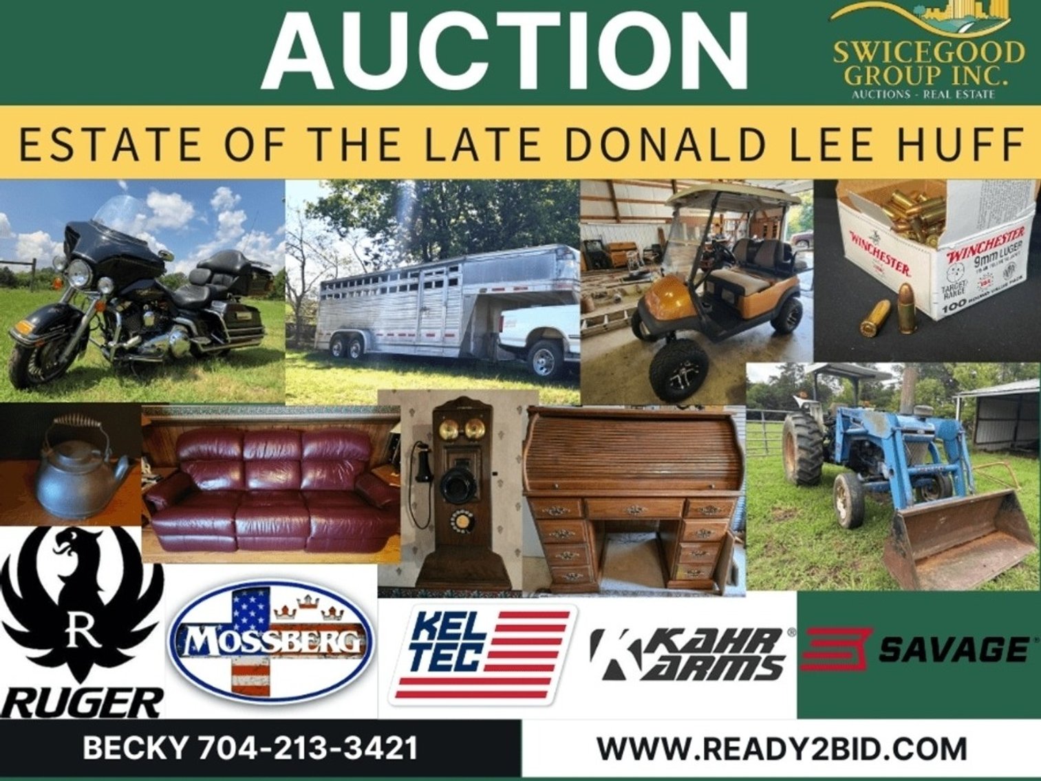 Estate of the Late Donald Lee Huff