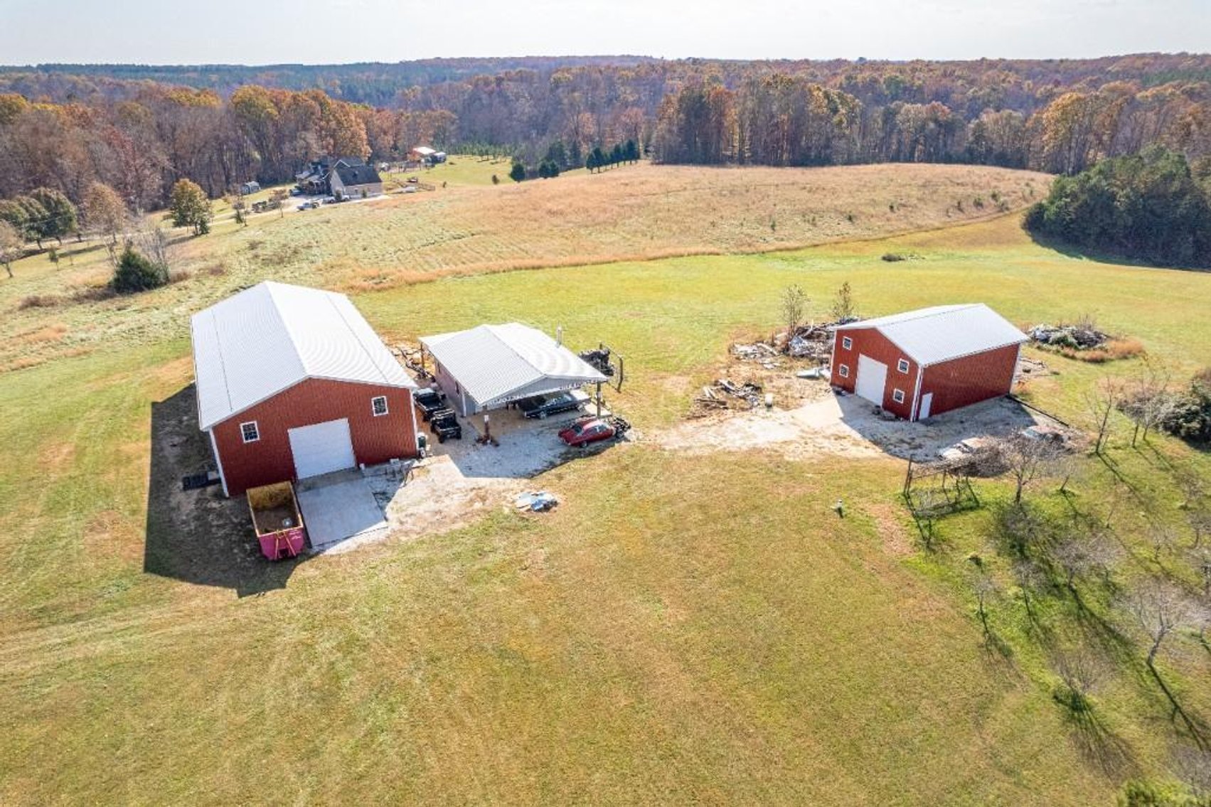 Image for **UNDER CONTRACT** House on 25 Acres Appomattox Va 3 Buildings with Pond