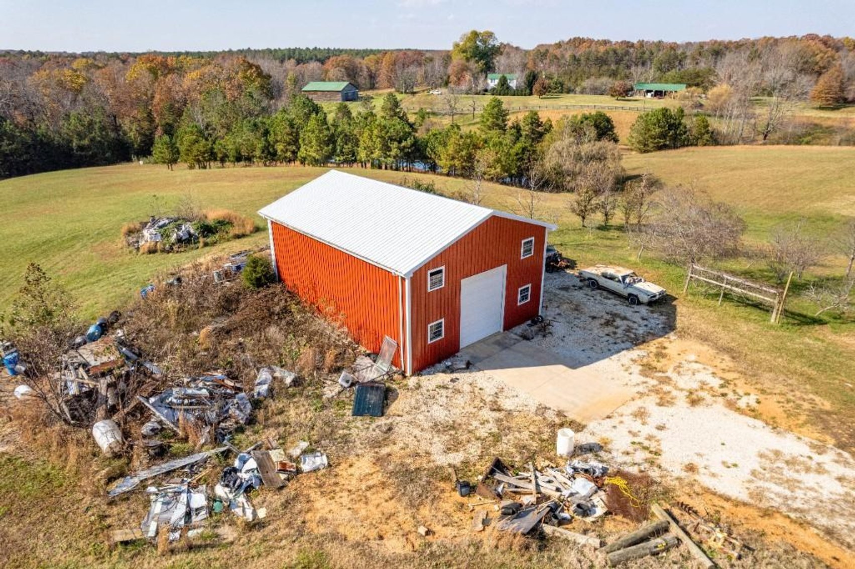 Image for **UNDER CONTRACT** House on 25 Acres Appomattox Va 3 Buildings with Pond