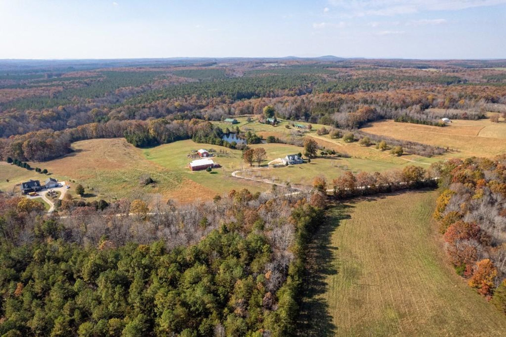 Image for **UNDER CONTRACT** House on 25 Acres Appomattox Va 3 Buildings with Pond