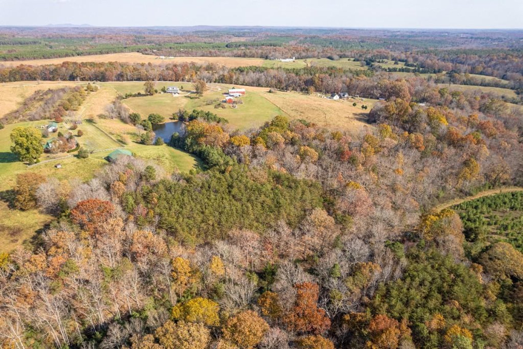 Image for **UNDER CONTRACT** House on 25 Acres Appomattox Va 3 Buildings with Pond