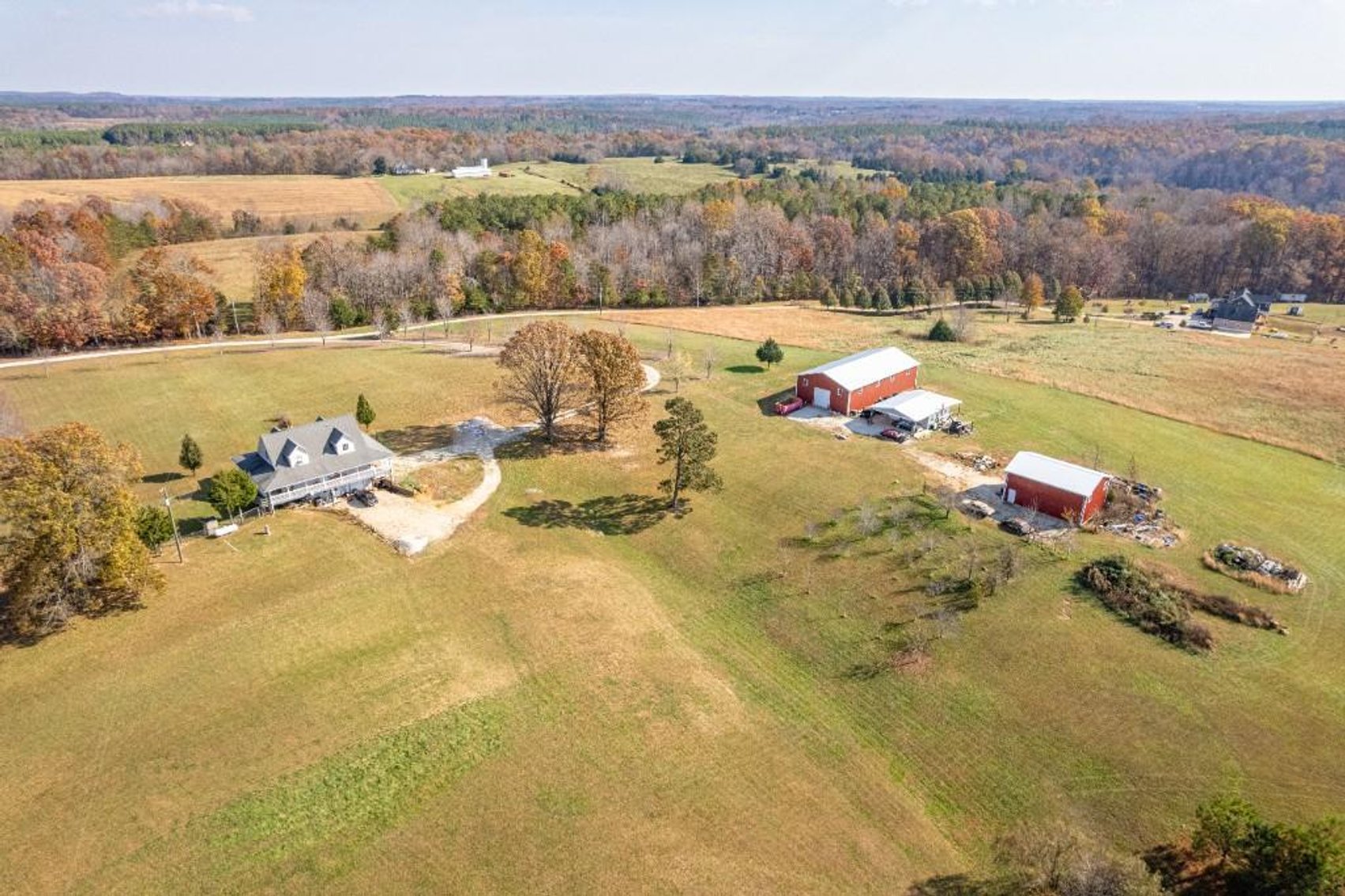 Image for **UNDER CONTRACT** House on 25 Acres Appomattox Va 3 Buildings with Pond