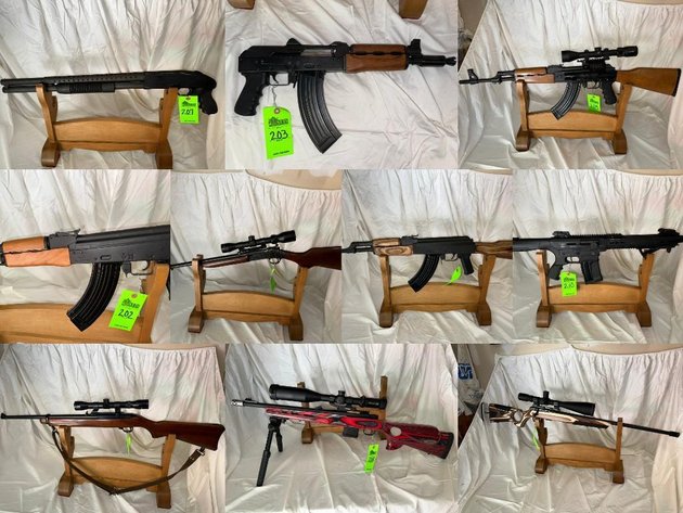 Image for Large Gun Auction / Collection of Rifles, Handguns, Shotguns, Ammo, Parts & More!