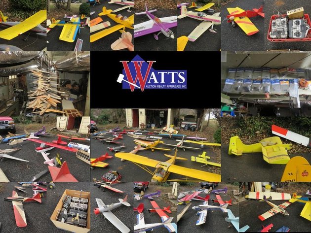 Image for *ONLINE ONLY* ARTHUR T KIRBY COLLECTION OF  RC AIRPLANES & ACCESSORIES