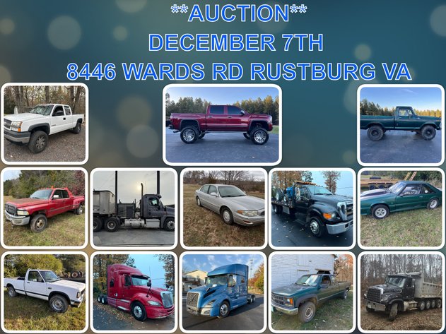 Image for Equipment Auction -  Watts Auction Yard Grand Opening
