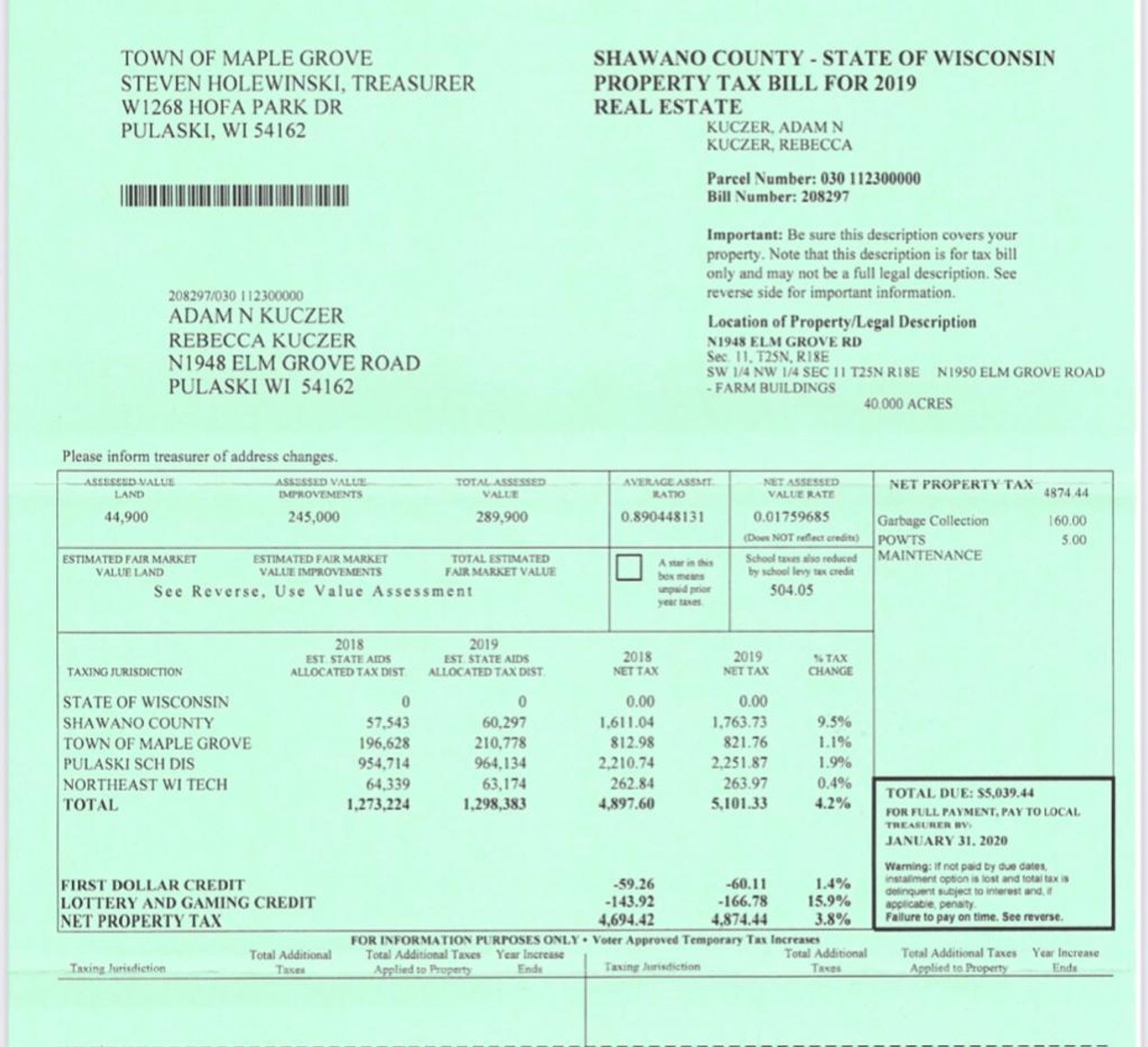 Image for Shawano County Farm with 40(+/-) Acres