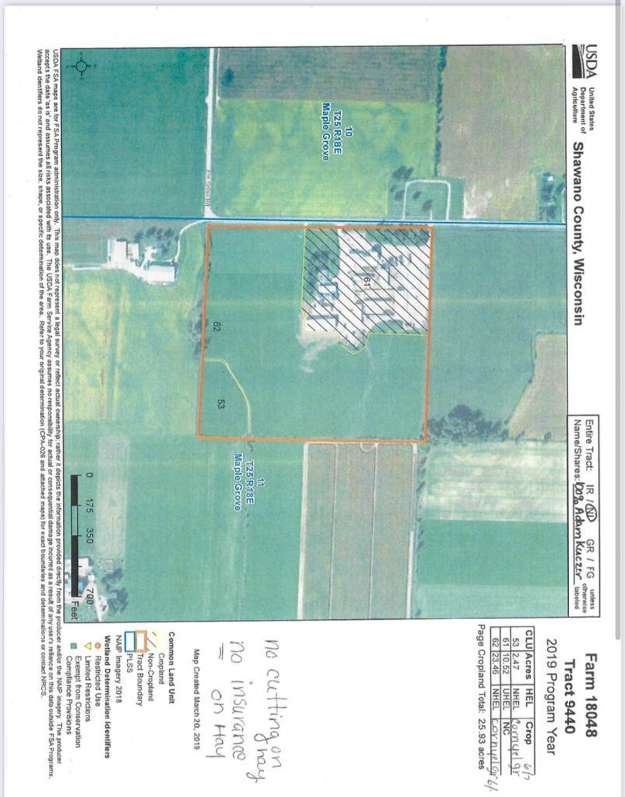 Image for Shawano County Farm with 40(+/-) Acres