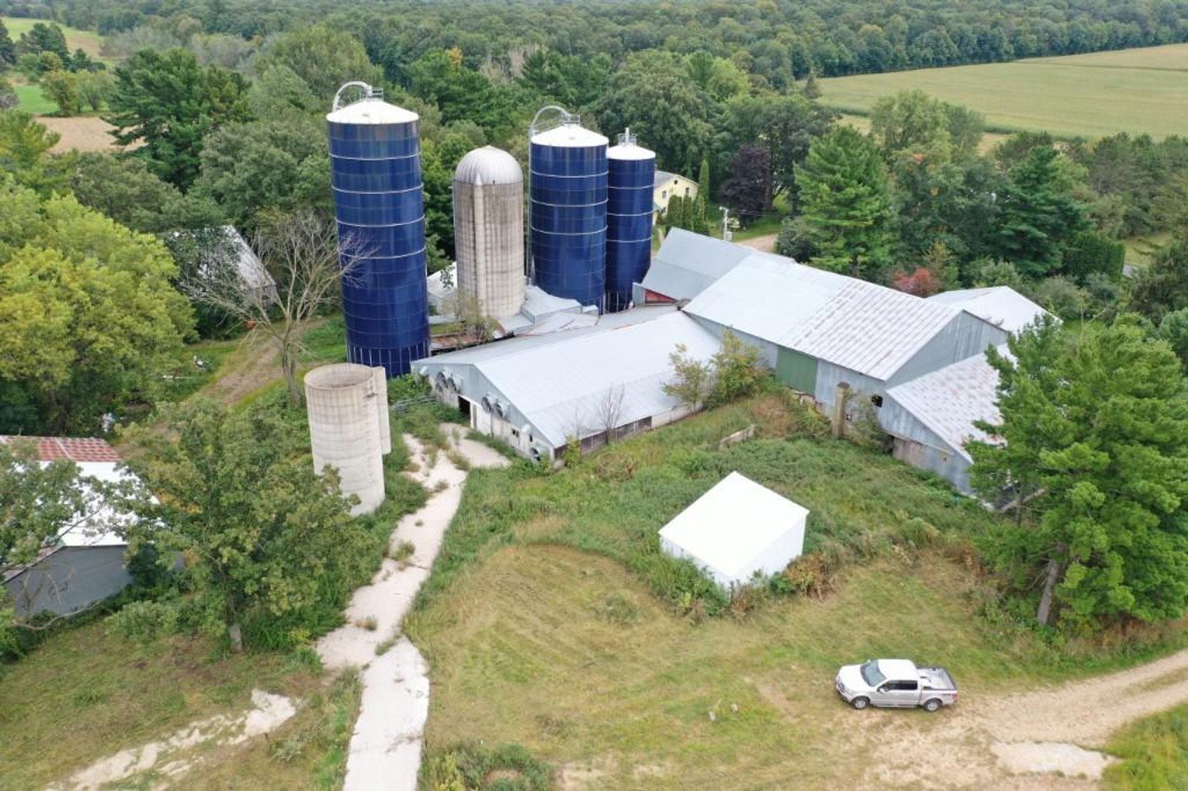 Image for UPDATE! WINDMILL CONTRACT ON ALL PARCELS. St. Croix Co. Dairy Farm 235 (+/-) Acres (4 Lots) - Forest, WI