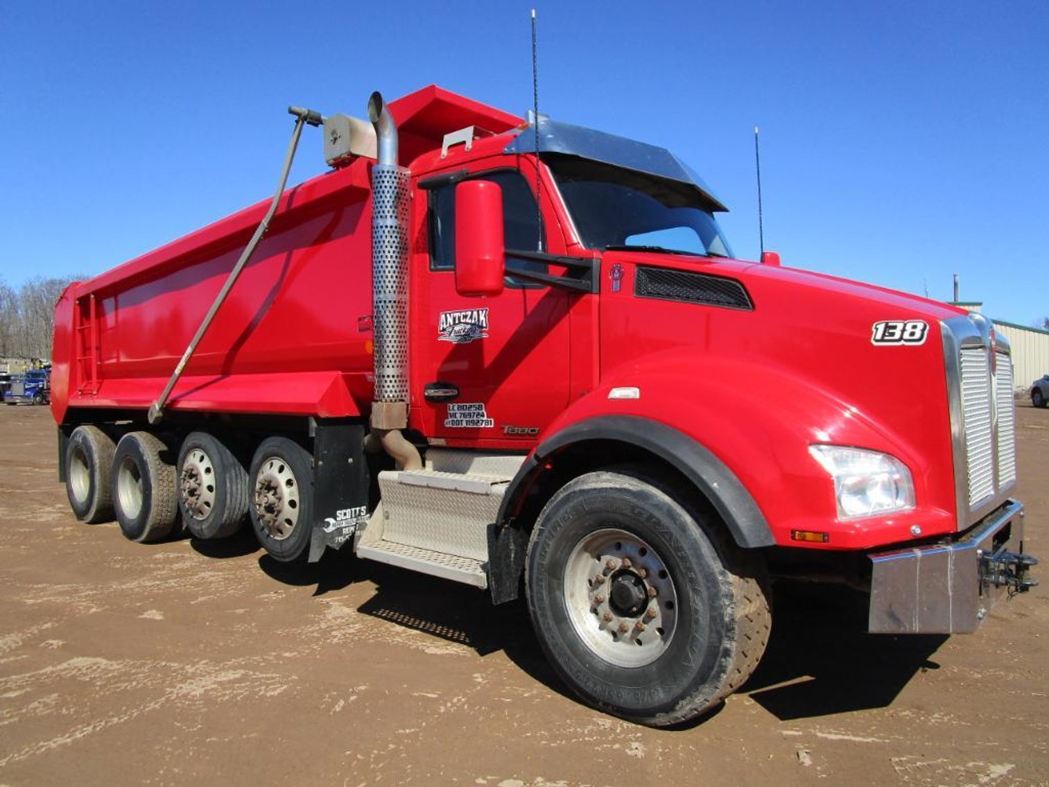 Image for 2 Kenworth Quad Axle Dump Trucks - Rice Lake, WI