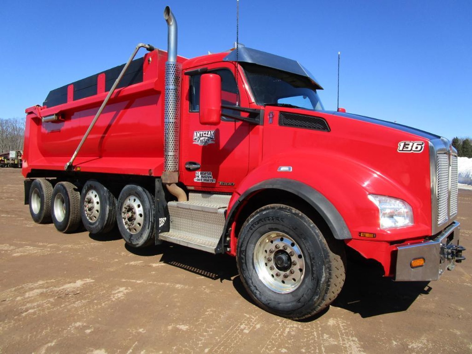 Image for 2 Kenworth Quad Axle Dump Trucks - Rice Lake, WI
