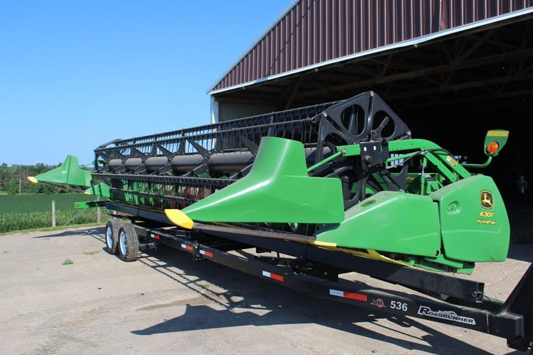 Image for 9760 John Deere Combine and Farm Machinery - Barron, WI