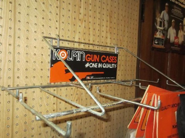 Image for (5) Store Display Racks, Three are Floor Model and Two are Peg Board Style