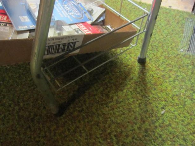 Image for (5) Store Display Racks, Three are Floor Model and Two are Peg Board Style