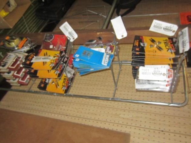 Image for (5) Store Display Racks, Three are Floor Model and Two are Peg Board Style