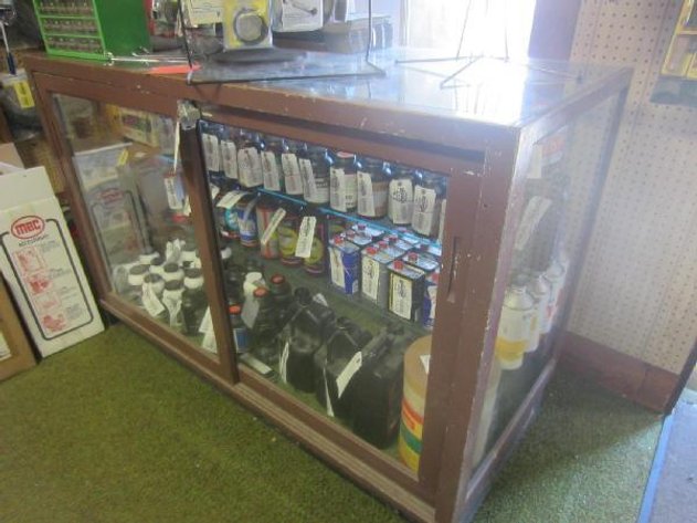 Image for Wood Framed Lighted Display Case, Includes New Ballast, Content is Not Included